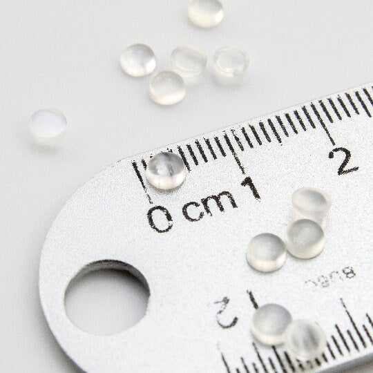 White Moonstone Round Cabochon Stones - Natural Loose Round Stones - Grade AA - 3mm, 4mm, 5mm, 6mm, 8mm, 10mm