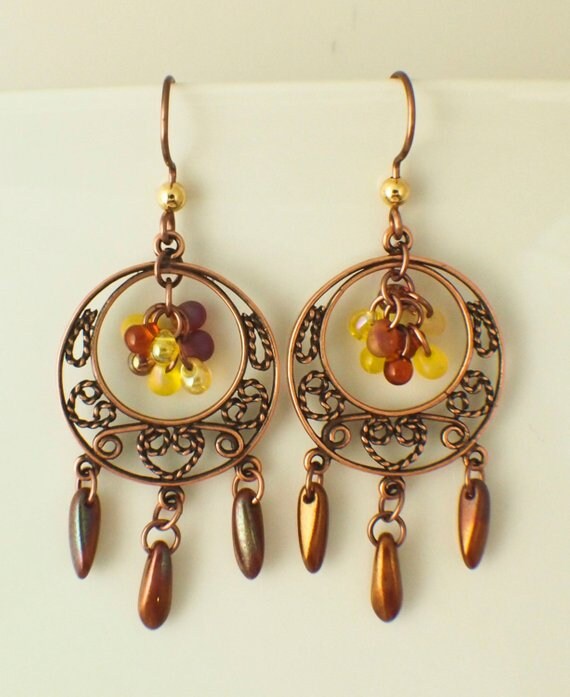 Miyuki Gunmetal Drop Glass Beads