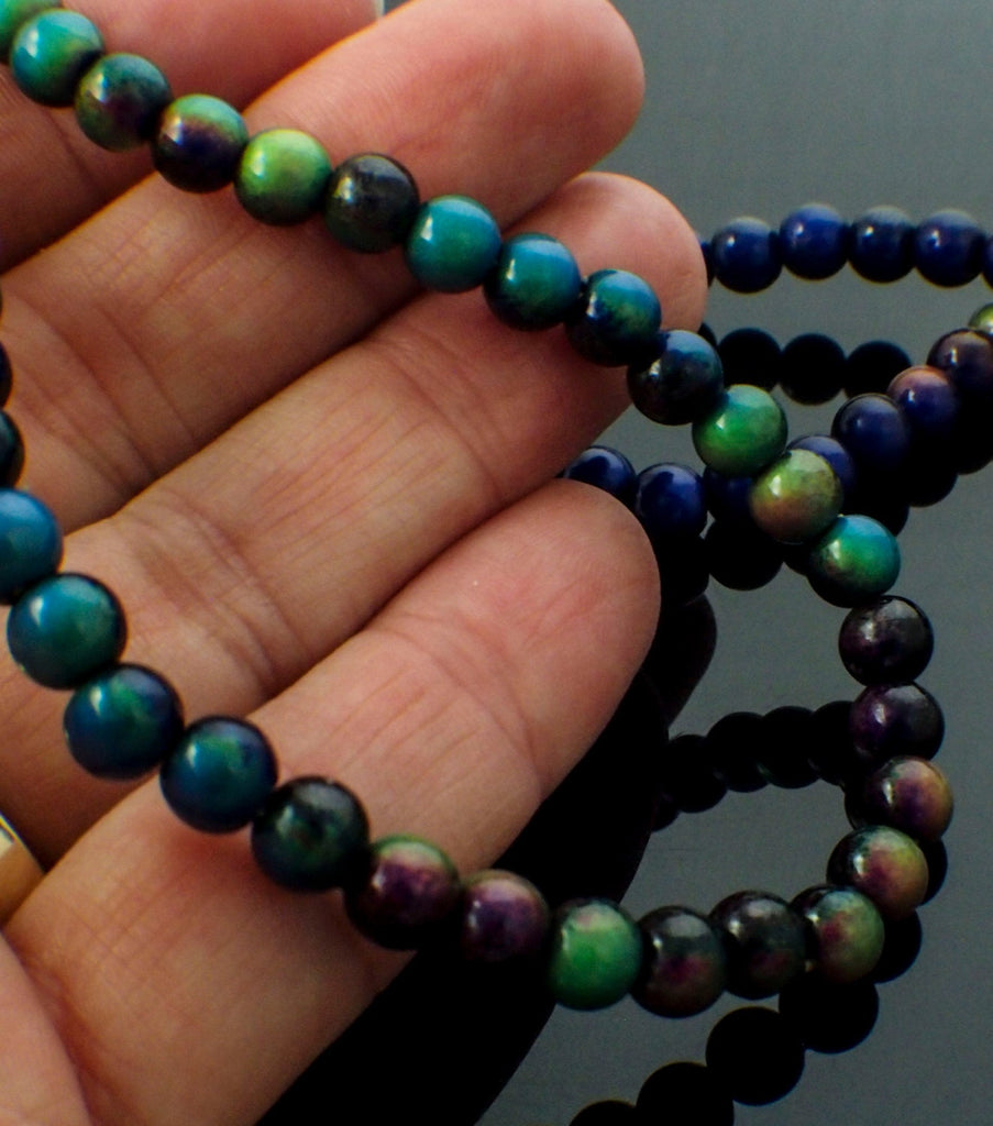 20 - 6mm Round Mood Beads - 100% Guarantee