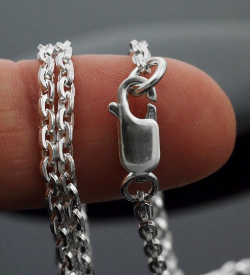 2 Flat Oval Lobster Clasps in Sterling Silver Black or Antique Sterling 10mm, 11mm, 14mm, 16mm, 18mm - 100% Guarantee
