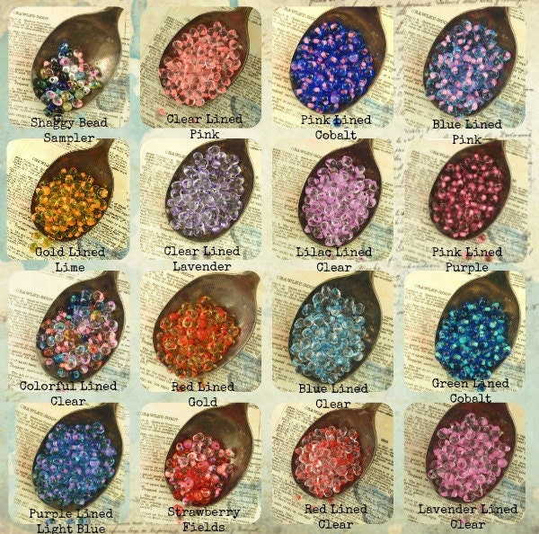 Raspberry Lined Sapphire Miyuki Drop Glass Beads