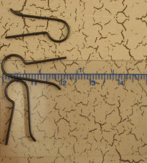 2 Pairs of Simple Add A Bead Anodized Niobium Ear Wires in YOUR CHOICE of Colors - 100% Hypoallergenic