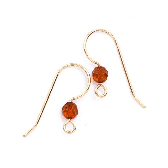 Add A Bead Style Ear Wires - Ready for You to Finish in Surgical Steel, Sterling Silver and 14kt Yellow Gold Filled - Made in the USA