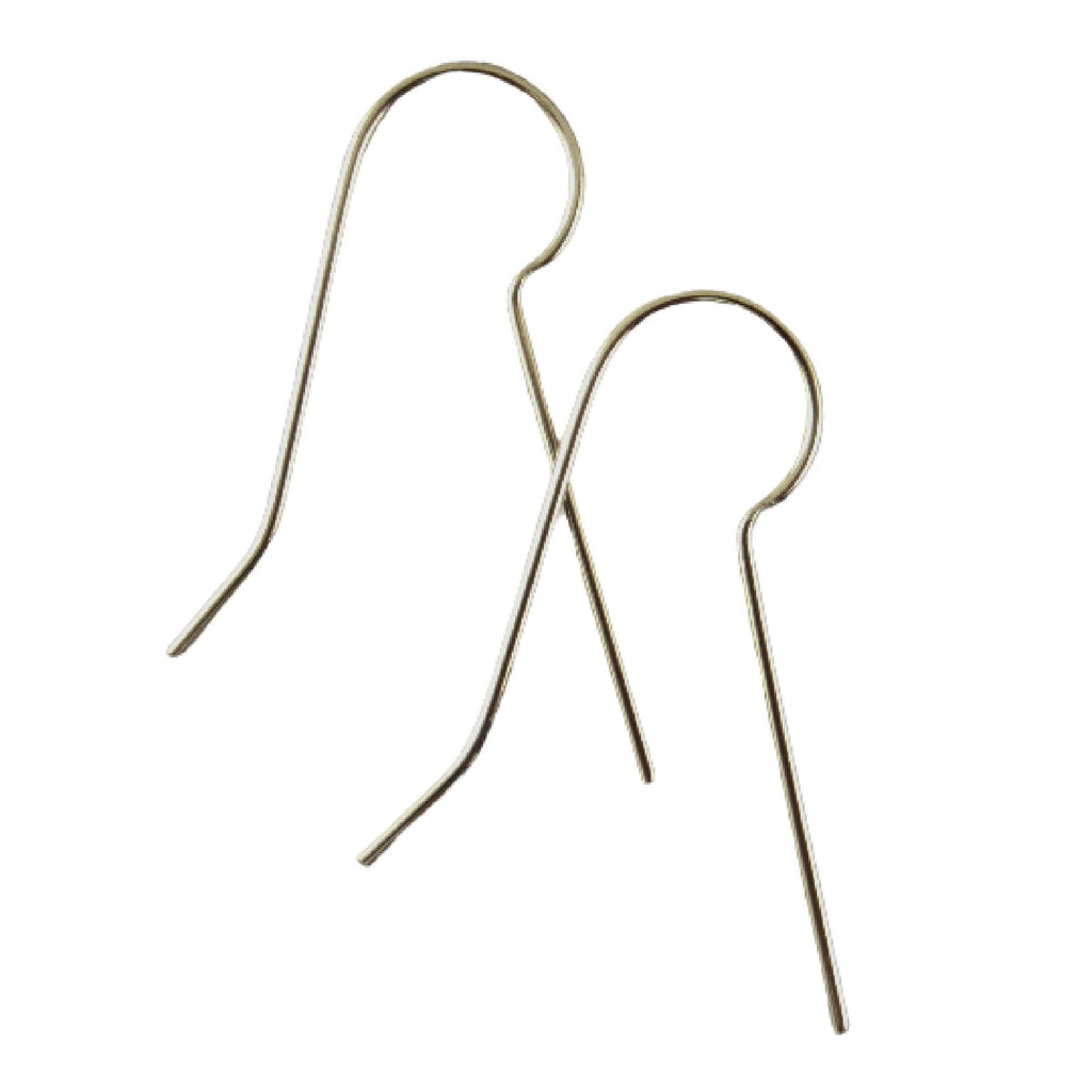 Add A Bead Style Ear Wires - Ready for You to Finish in Surgical Steel, Sterling Silver and 14kt Yellow Gold Filled - Made in the USA