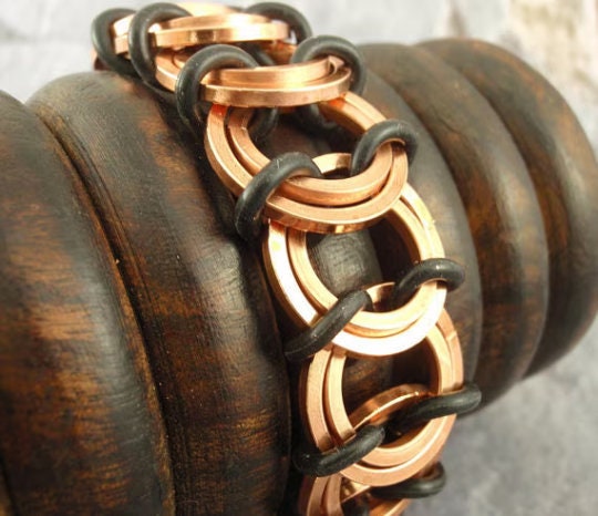 50 - Half Hard Square Copper Jump Rings - 14 gauge 1/4", 3/8", 5/16" and 16 gauge 3/16", 1/4", 5/16"