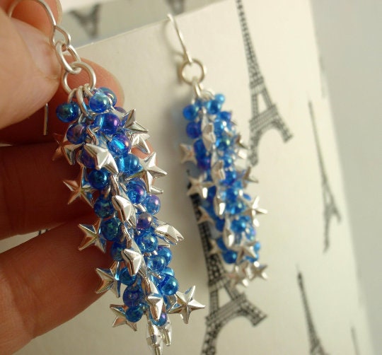Raspberry Lined Sapphire Miyuki Drop Glass Beads