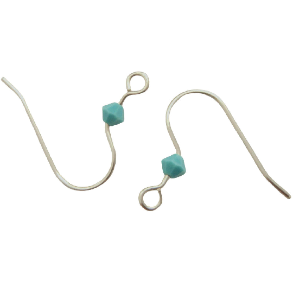 Add A Bead Style Ear Wires - Ready for You to Finish in Surgical Steel, Sterling Silver and 14kt Yellow Gold Filled - Made in the USA