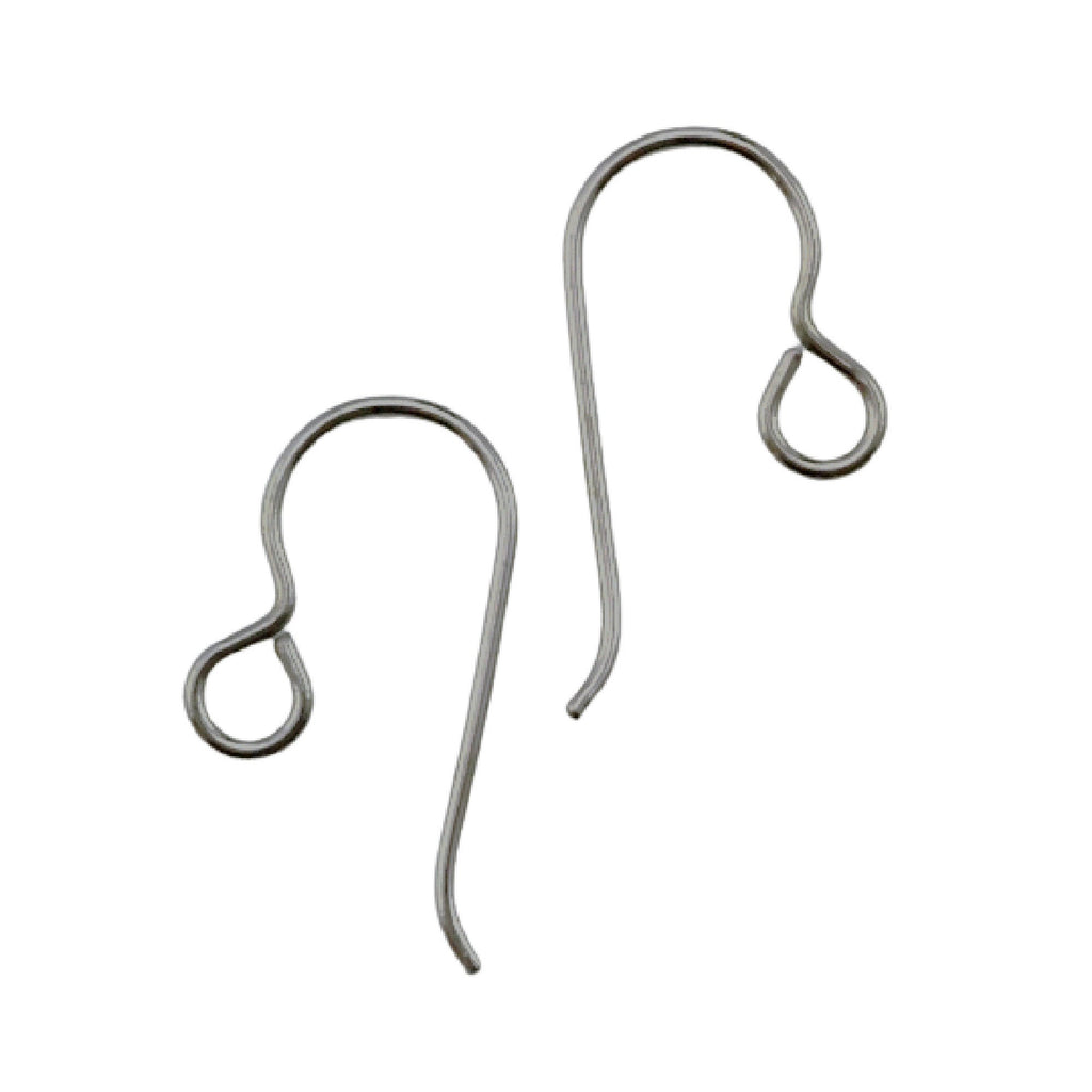 2 Pairs Perfect Curve Hypoallergenic Niobium Ear Wires in 21 Amazing Colors