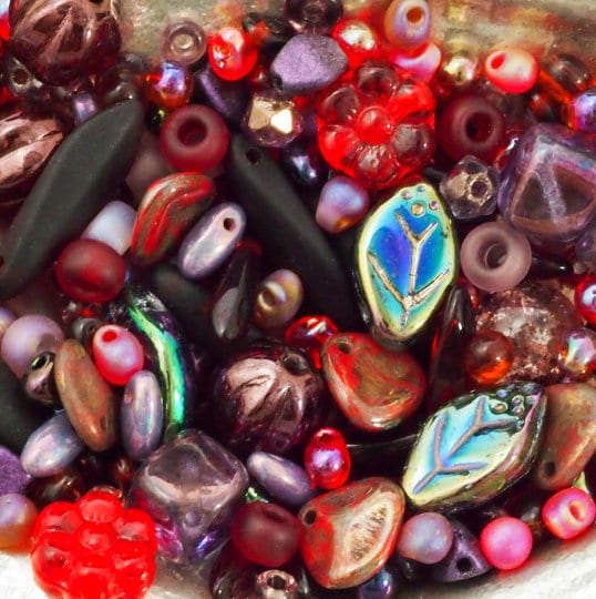 Bead Soups - Handpicked Mixes of Miyuki Seed Beads and Czech Pressed Glass Beads