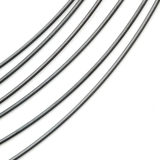 Antique or Black Sterling Silver Wire - 1/4 Troy Ounce Half Hard or Dead Soft - Hand Oxidized - You Pick Gauge - Made in the USA