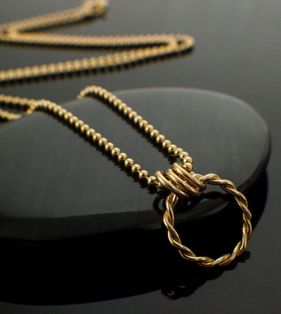 14kt Gold Filled Bead Chain with Spring Clasp - 1.5mm - Finished Length or By the Foot - Made in the USA