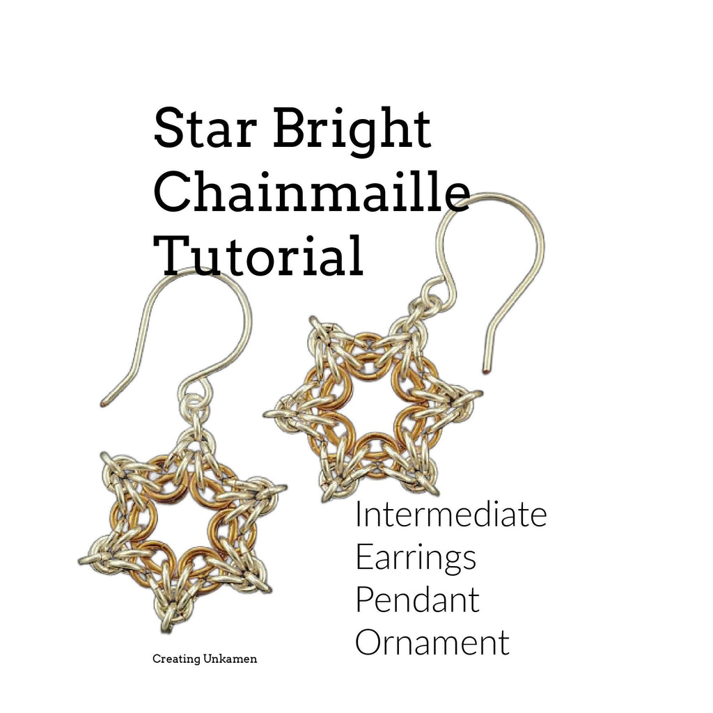 Tutorial - Star Bright Earring, Pendant, Ornament Intermediate Instructions
