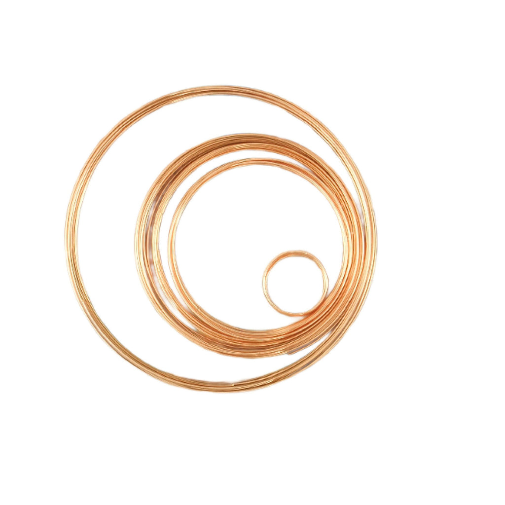 Memory Wire Sampler - 39 Loops in Silver, Gold, Copper, Hematite and Stainless Steel Perfect for a Variety of Rings, Bracelets and Necklaces