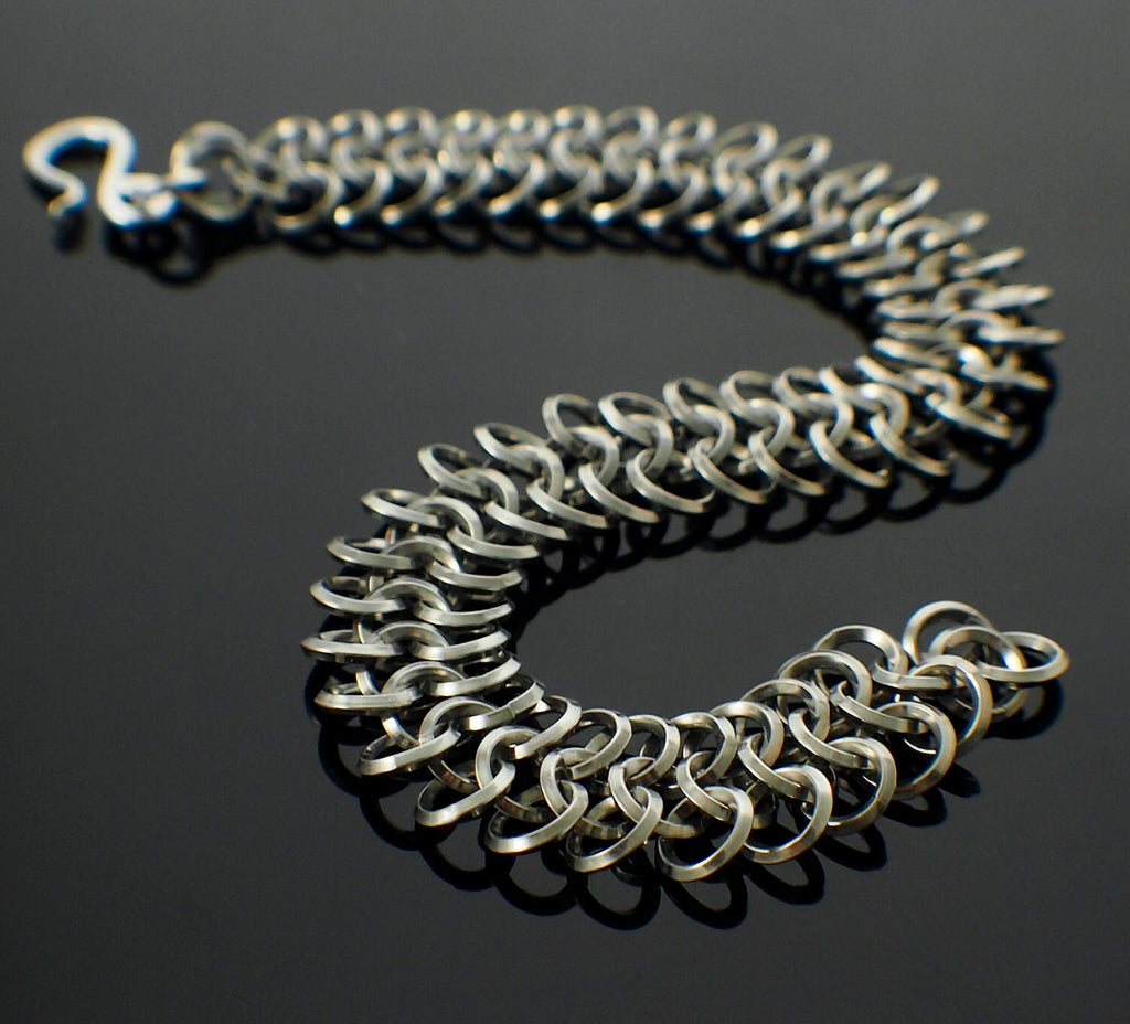 Square European 4 in 1 Bracelet Kit - Top Shelf Aluminum On Edge