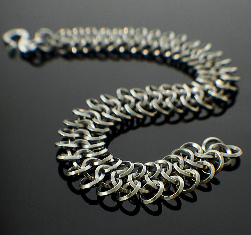 Square European 4 in 1 Bracelet Kit - Top Shelf Aluminum On Edge
