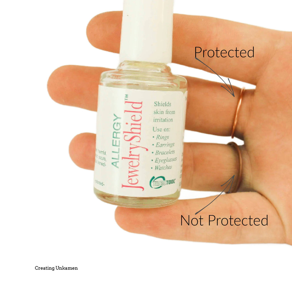 Skin and Jewelry Shield - Free Jump Ring Sample Included