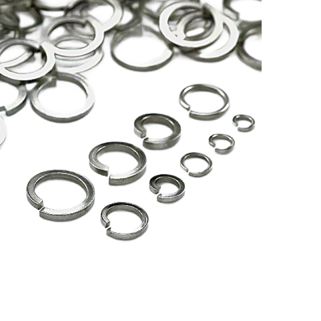 50 - Square Stainless Steel Jump Rings - 9 Sizes in 14 gauge, 16 gauge and 20 gauge - Economical Choice