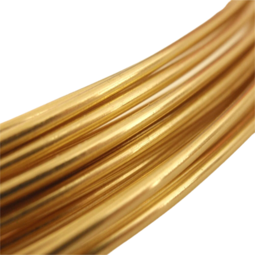 Rich Low Brass Wire - You Pick 4, 6, 8, 10, 12, 14, 16, 18, 20, 21, 22, 24, 26, 28, 30 gauge - 100% Guarantee