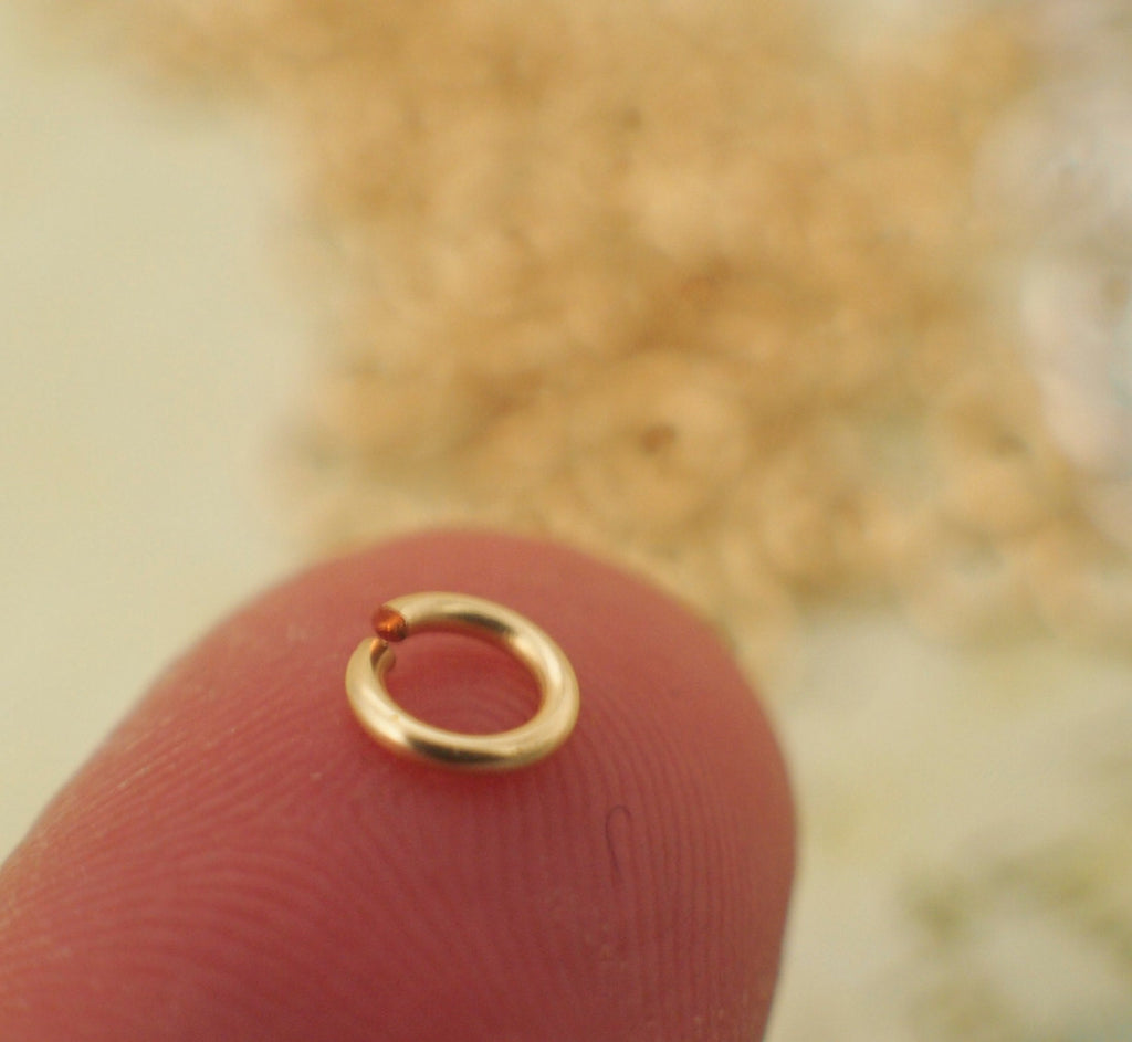 100 Premium Jump Rings Half Hard - Silver Plate, Gold Color, Non Tarnish Copper, Antique Brass - 18, 20, 22 gauge Custom Handmade