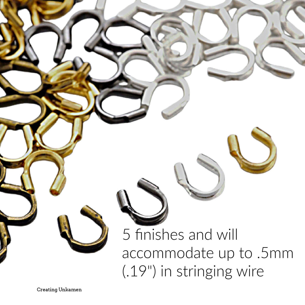 48 Wire Guardians - Silver Plate, Gold Plate, Gunmetal, Antique Gold, Copper, Antique Copper