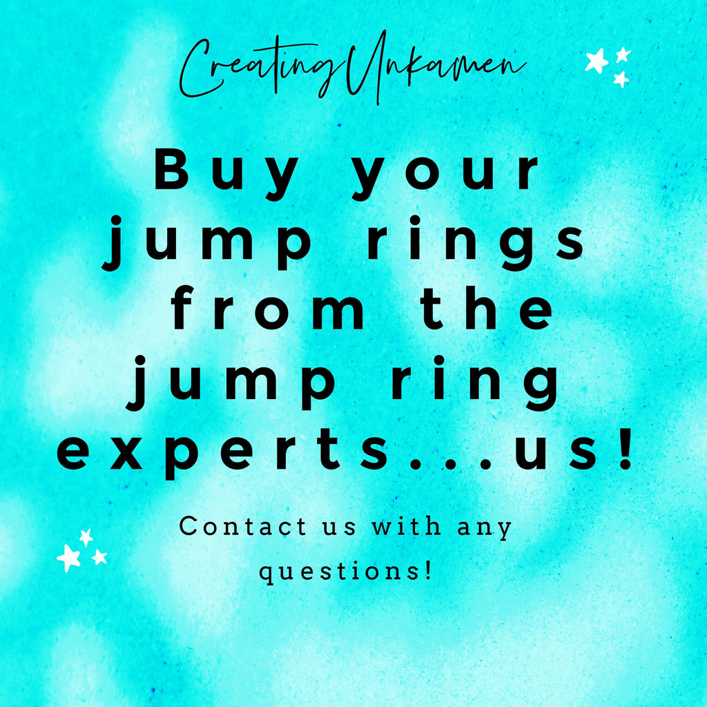 100 Jump Rings Handmade Rich Low Brass - Your Choice of Gauge 10, 12, 14, 15, 16, 18, 20, 22, 24 and Diameter