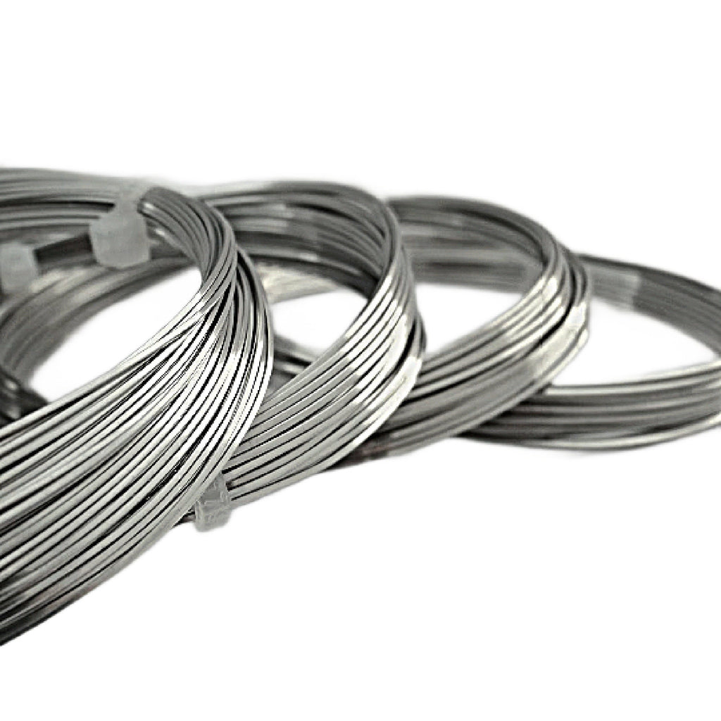 Jewelry Grade Stainless Steel Wire 316L in Square, Twisted and Half Round - Premium HH - You Pick Gauge 18, 20, 21, 22, 24 - 100% Guarantee