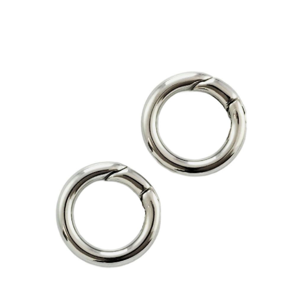 1 Stainless Steel Round Circle Clasp - 20mm or 24mm - 100% Guarantee