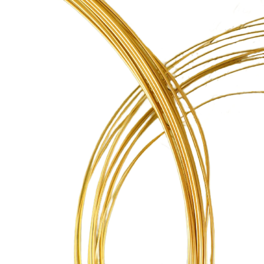 Wire 14kt Yellow Gold Filled Dead Soft - 1/4 Troy ounce - You Pick the Gauge 12, 14, 16, 18, 20, 22, 24, 26, 28, 30