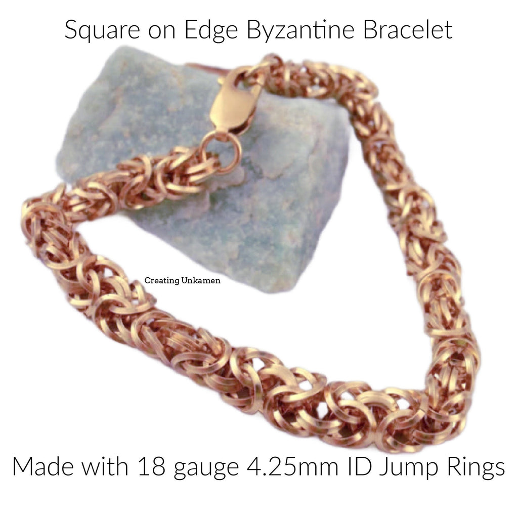 14kt Rose Gold Filled Square Wire - Half Hard or Dead Soft - 1/8 Troy ounce - You Pick the Gauge 16, 18, 20, 21, 22