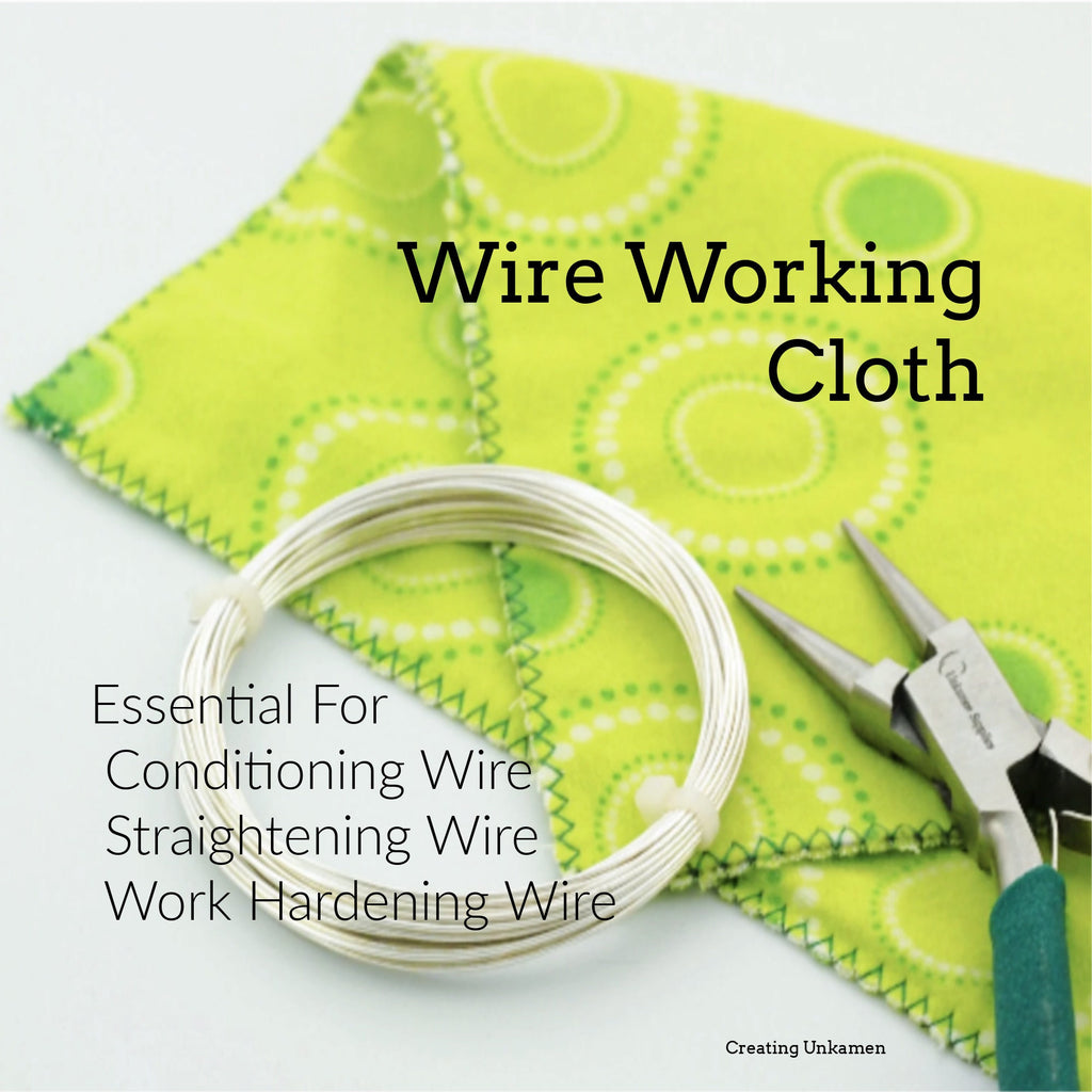 Wire Working Cloth - Essential For Conditioning Wire - Free Wire Sample Included - 100% Guarantee