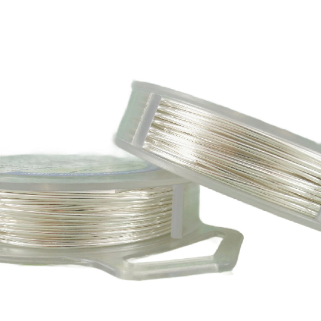 Artistc Wire Non Tarnish Silver Plate 10, 12, 14, 16, 18, 20, 22, 24, 26, 28, 30, 32 gauge - 100% Guarantee