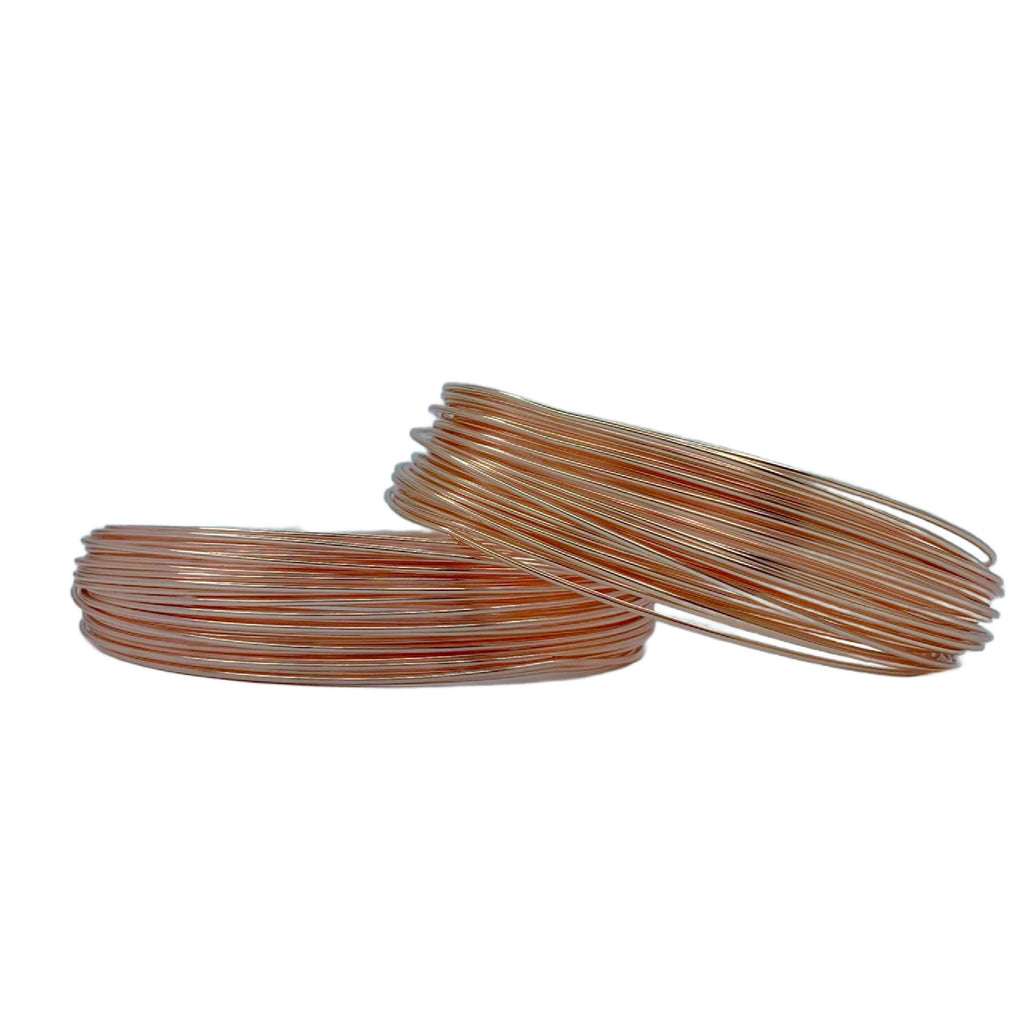 Premium Half Hard Rose Gold Colored Wire - 20, 22, 24 gauge - 100% Guarantee