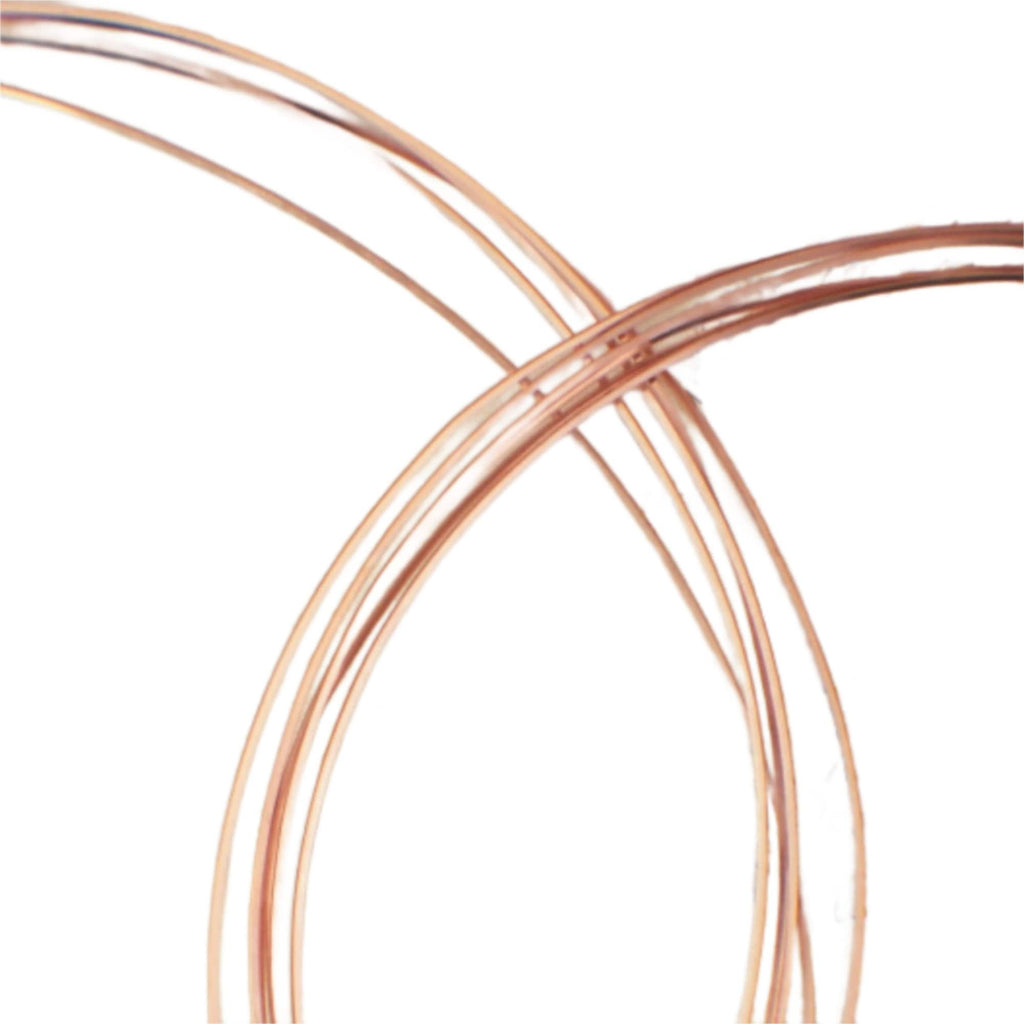 14kt Rose Gold Filled Square Wire - Half Hard or Dead Soft - 1/8 Troy ounce - You Pick the Gauge 16, 18, 20, 21, 22, 24