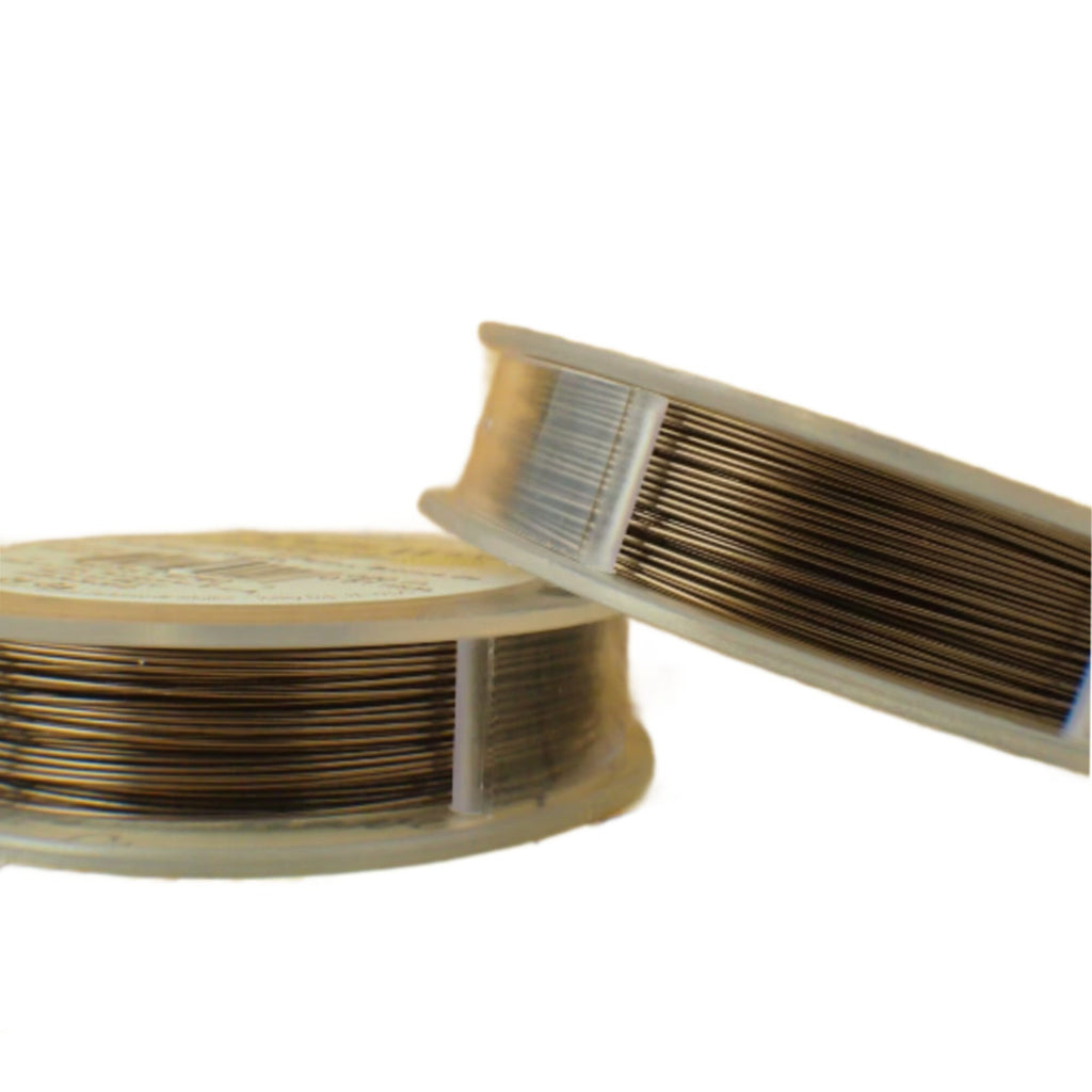 Antique Brass Artistic Wire - Permanently Colored - You Pick Gauge 10, 12, 14, 16, 18, 20, 22, 24, 26, 28– 100% Guarantee