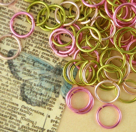 Peridot Rose Miyuki Drop Glass Beads Mix - Perfect for Shaggy Earrings, Rings, Necklaces - Custom Sampler of Colors