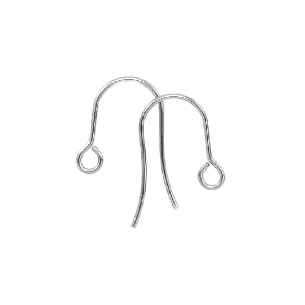 20 pairs Basic Surgical Steel Ear Wires 316L
