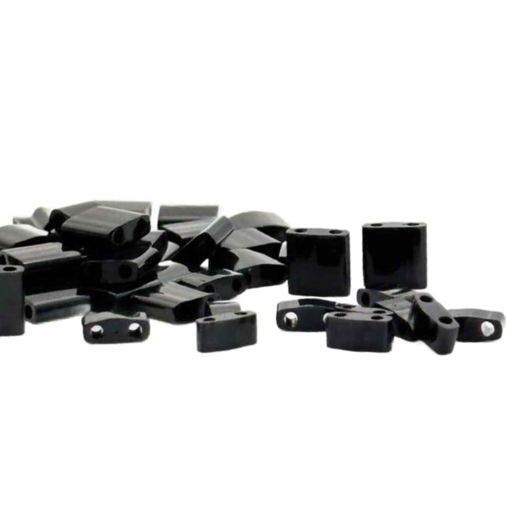 Miyuki 401 Black Tila and Half Tila Beads - 100% Guarantee