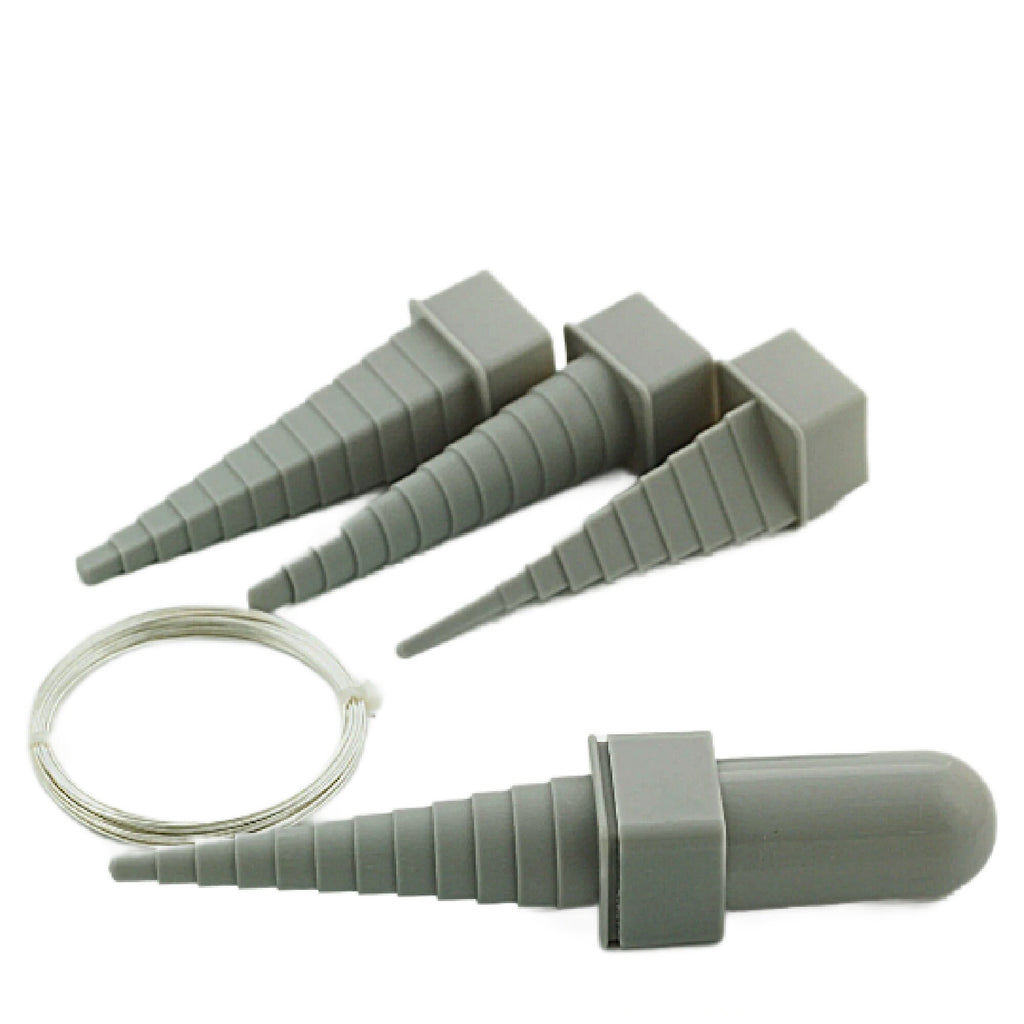 Travel Stepped Wire Wrapping Mandrels - Our Pick for Creating On The Road - Wire Sample Included