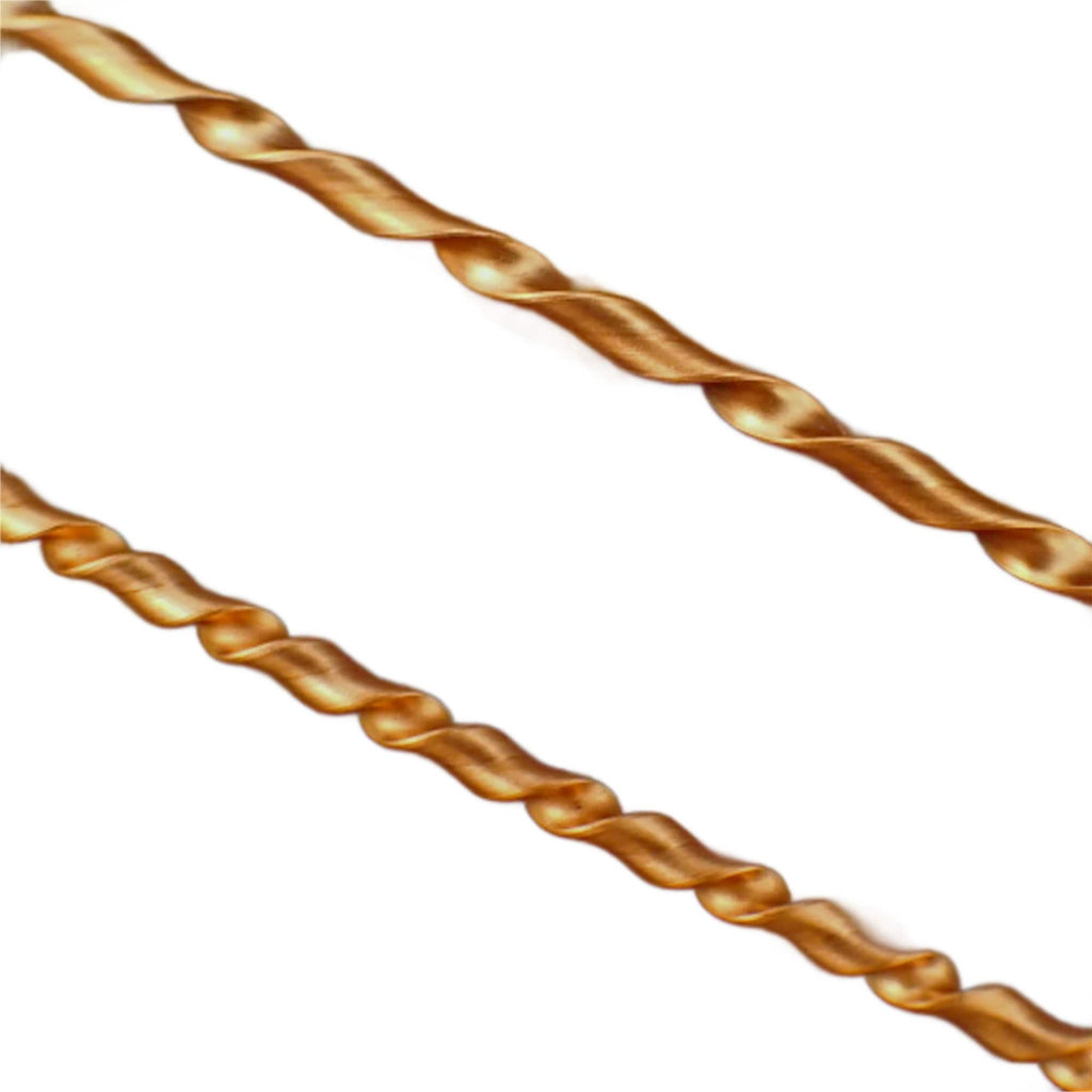 Twisted Half Round Copper Wire - 100% Guarantee YOU Pick Gauge 6, 8, 10, 12, 14, 16, 18, 20