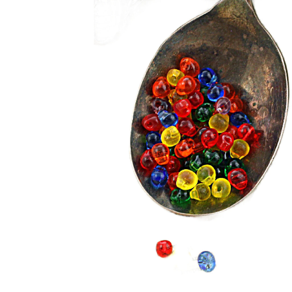 Miyuki Rainbow Drop Bead Mix - Perfect for Creating Shaggy Earrings, Rings, Necklaces, DIY Jewelry