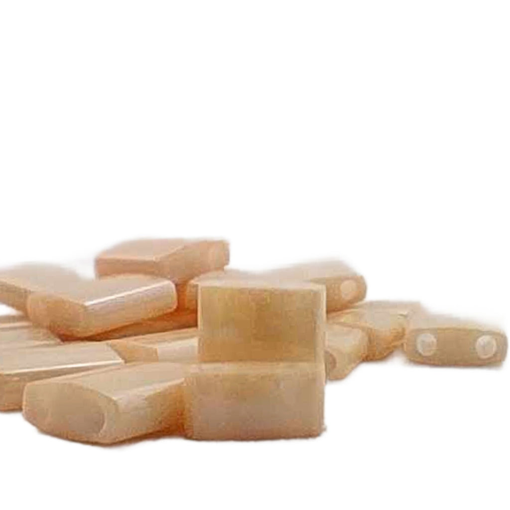 Miyuki 593 Light Caramel Ceylon Tila and Half Tila Beads - 100% Guarantee