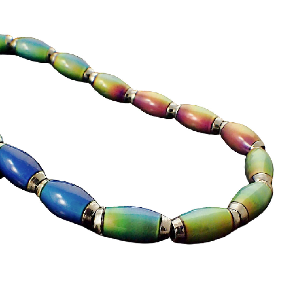 5 Mood Beads 5mm X 12mm Metal Lined - 100% Guarantee
