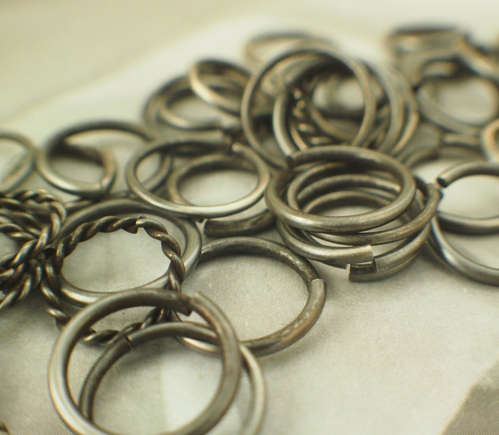 Best Patina Powder - Oxidize Brass, Bronze, Copper, Sterling Silver - Liver of Sulfur - Free Jump Ring Sample Included - 100% Guarantee