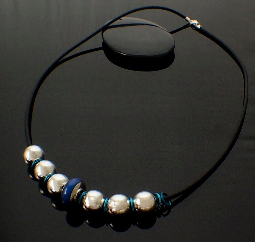 5 - 13mm X 7mm Large Hole Metal Lined Mood Beads - 100% Guarantee