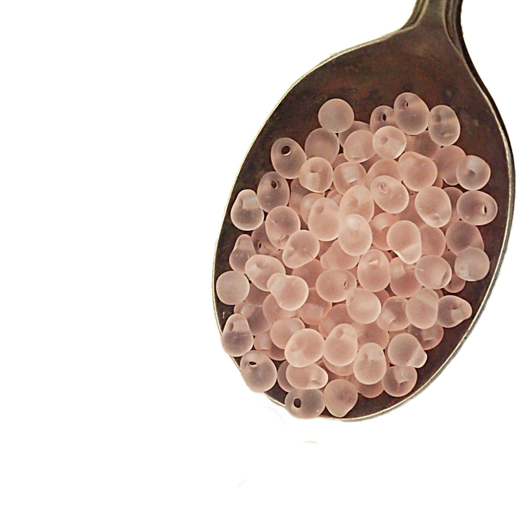 Miyuki DP-155F Matte Light Tea Rose Drop Beads - 100% Guarantee