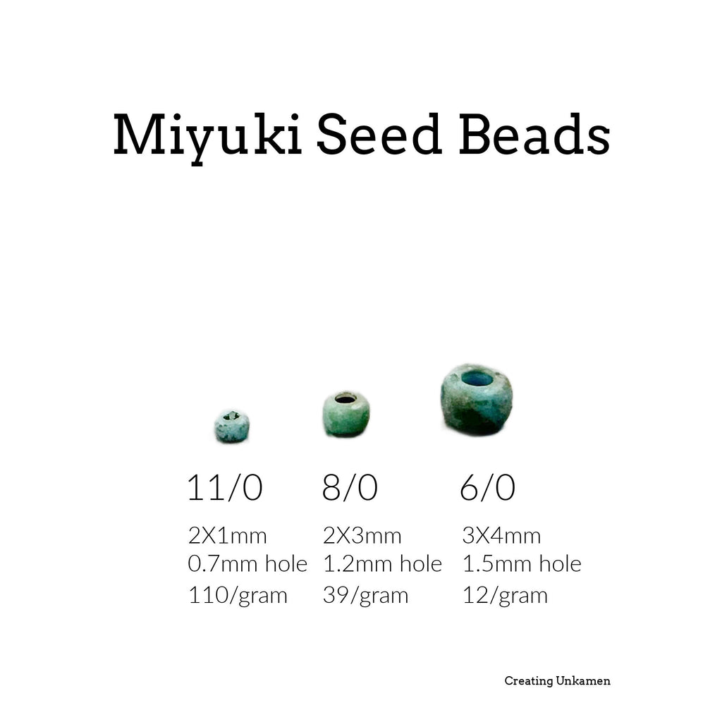 Miyuki 6-146F Matte Green 6/0, 8/0, 11/0 Glass Seed Beads - 100% Guarantee