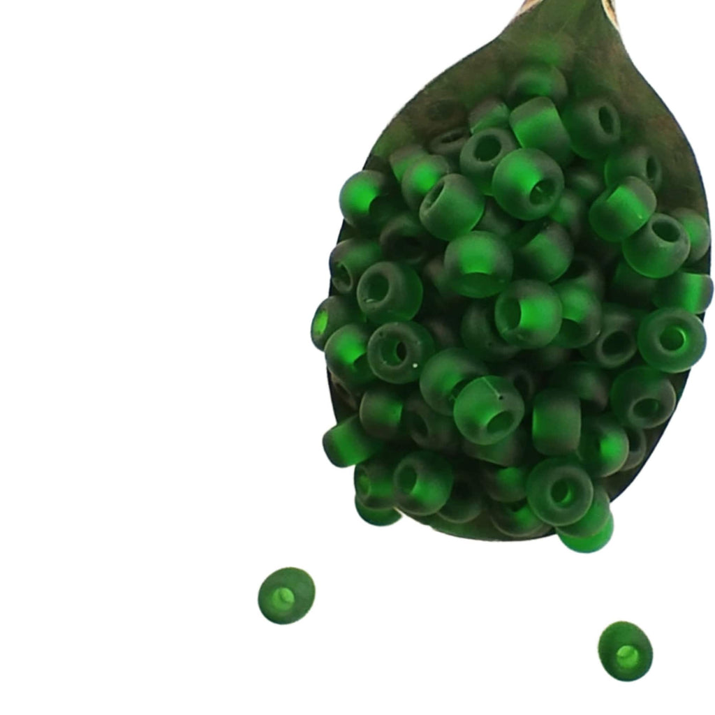 Miyuki 6-146F Matte Green 6/0, 8/0, 11/0 Glass Seed Beads - 100% Guarantee