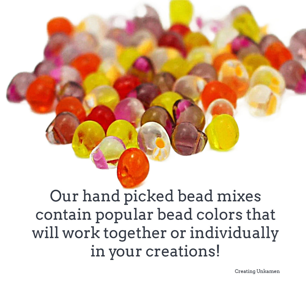 Metallic Dark Plum Iris Drop Glass Beads - Perfect for Your Autumn Creations