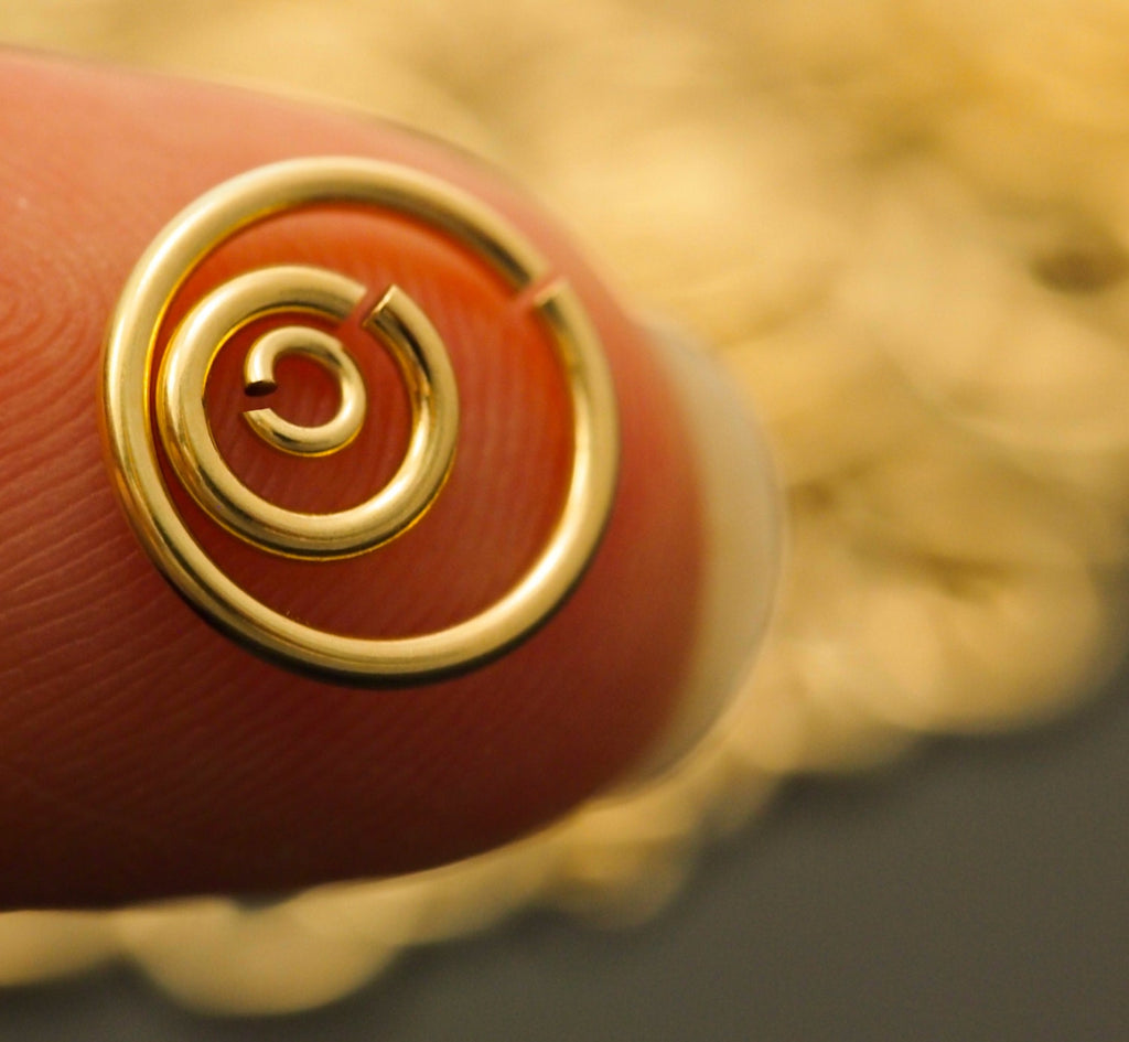 50 14kt Gold Filled Jump Rings - You Pick Gauge and Diameter Handmade