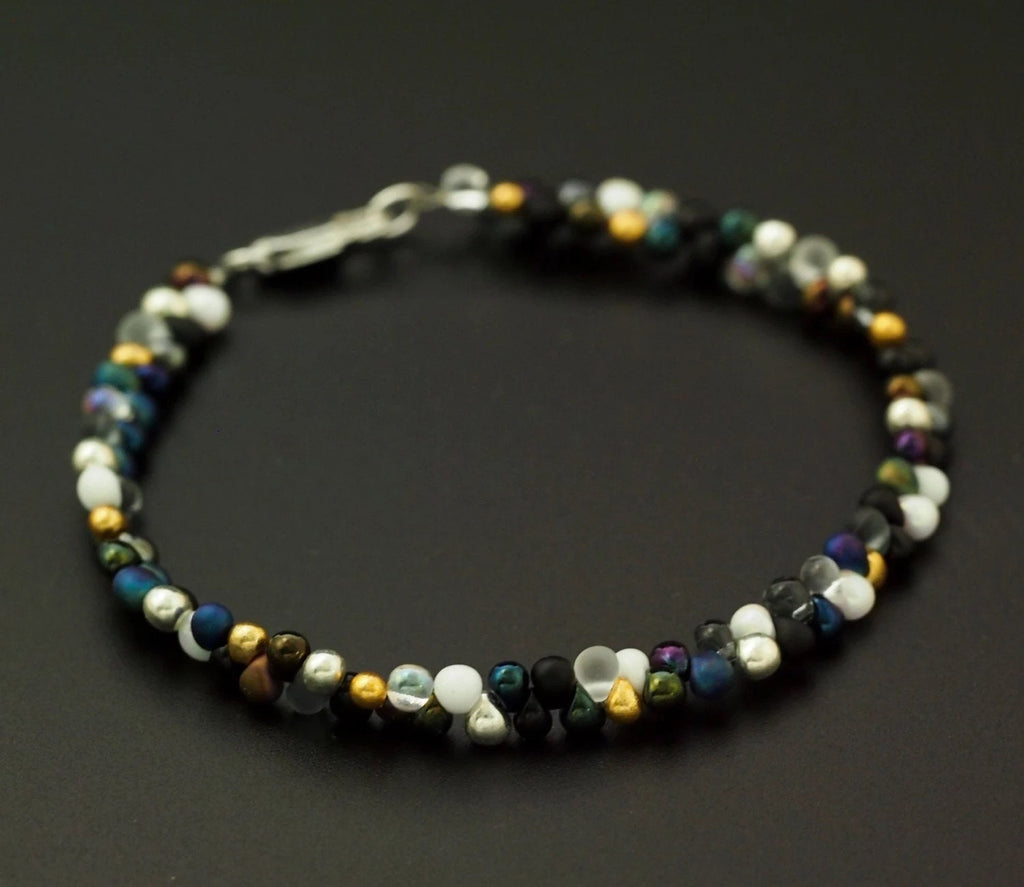 Galactic Night Drop Bead Mix - Miyuki Glass